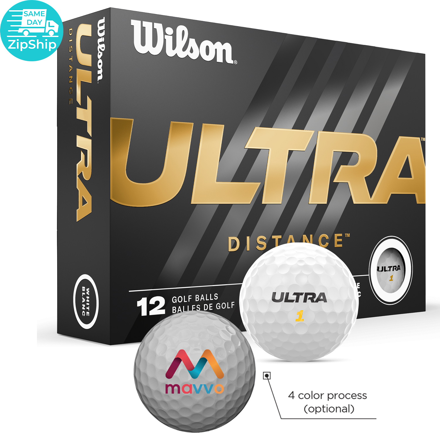 White Wilson Ultra Distance