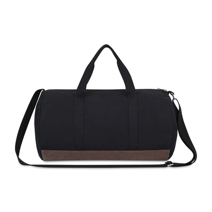 Black Ivy AWARE™ Recycled Cotton Barrel Duffel