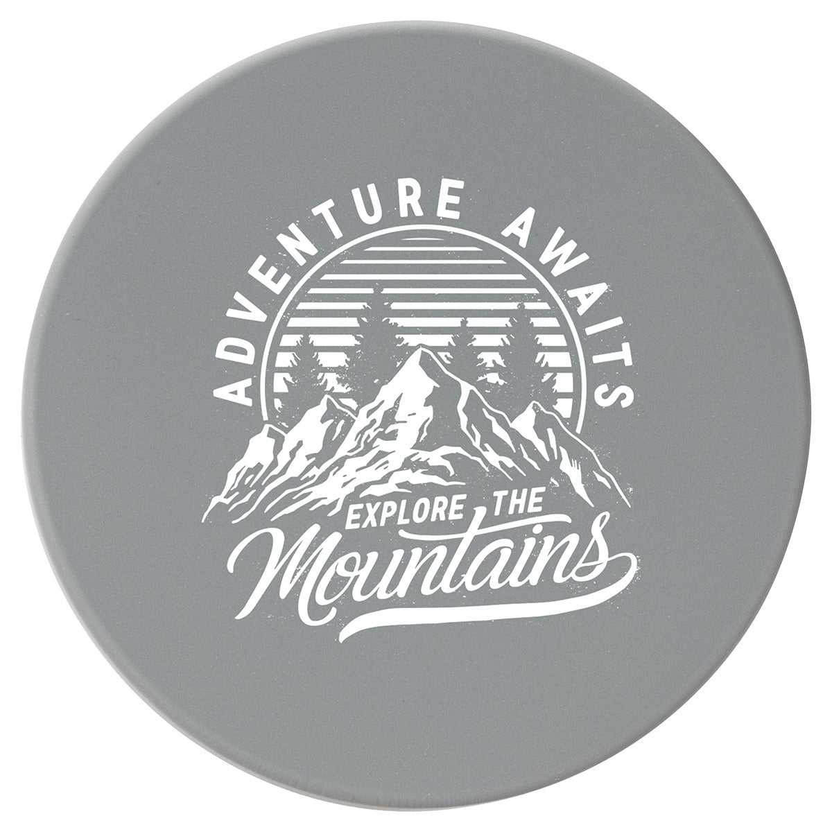 Dark Gray Collapsible Wine Cooler & Ice Bucket