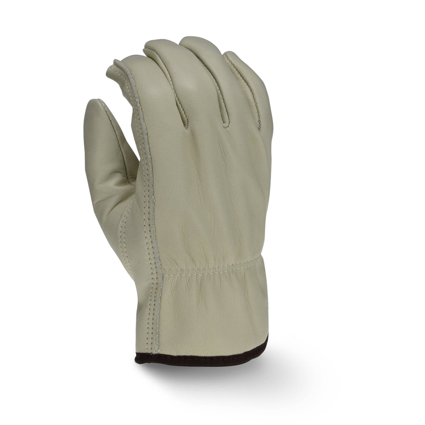 RWG4225 Fleece Lined Standard Grain Cowhide Leather Driver - Size L