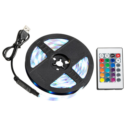 White Gig 9.8 ft. 90-LED Light Strip with Remote Control