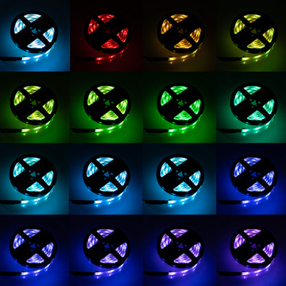 White Gig 9.8 ft. 90-LED Light Strip with Remote Control