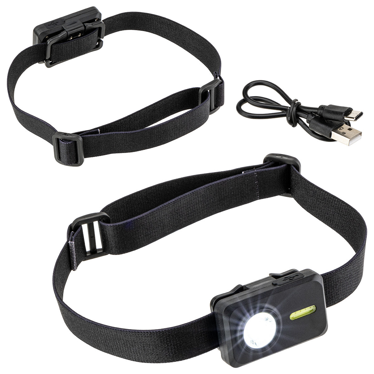 Black Best Buddy Tools® Moonbeam Rechargeable COB Headlamp