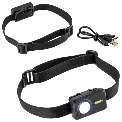 Black Best Buddy Tools® Moonbeam Rechargeable COB Headlamp
