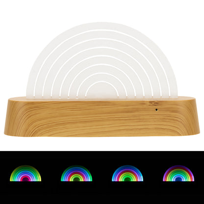 Bamboo Rainbow Sound-Reactive LED Ambient Light