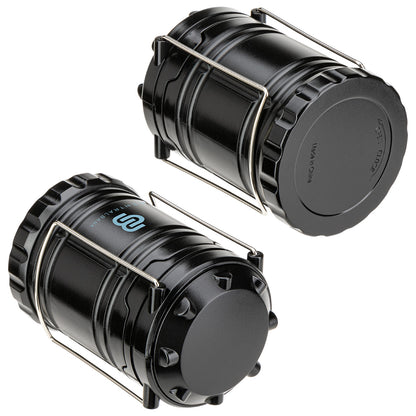 Black Best Buddy Tools® Retro Pop Up Rechargeable COB Lantern