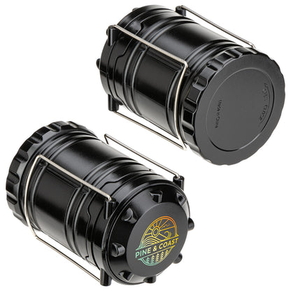 Black Best Buddy Tools® Retro Pop Up Rechargeable COB Lantern