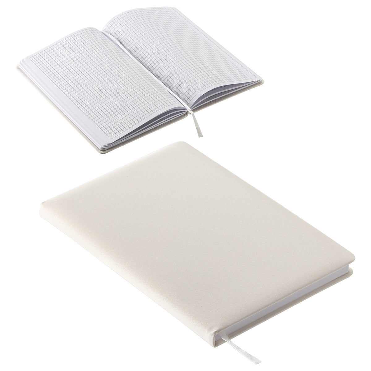 Draftsman Padded Hardcover Journal with Grid-Lined Paper