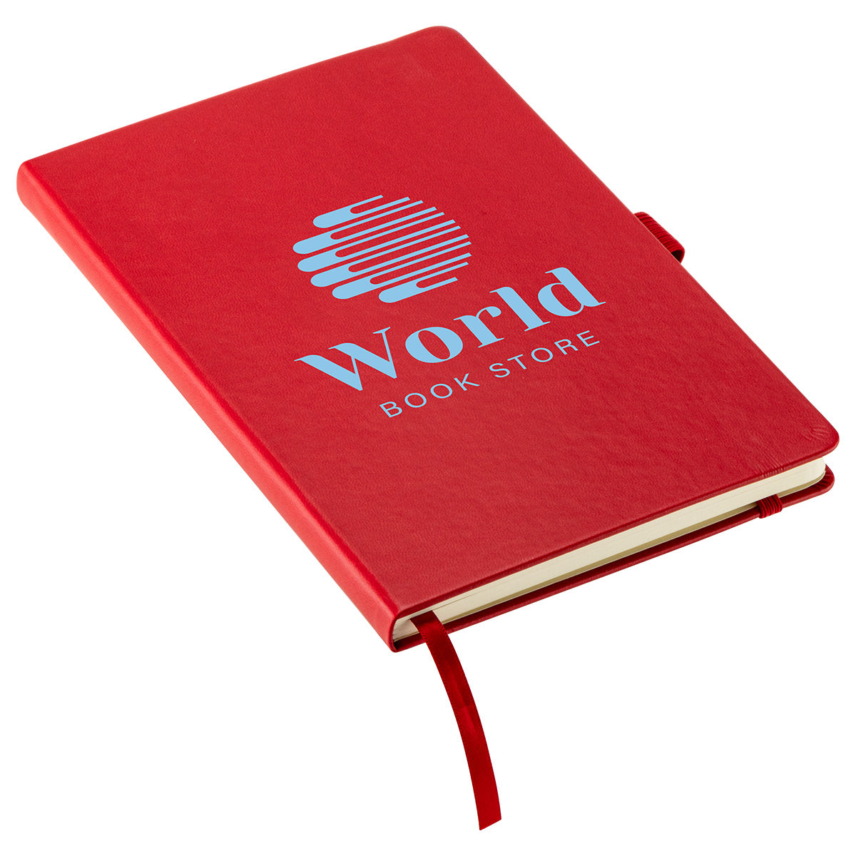 Black Elan Hardcover Journal with Pen Loop and Inner Pocket