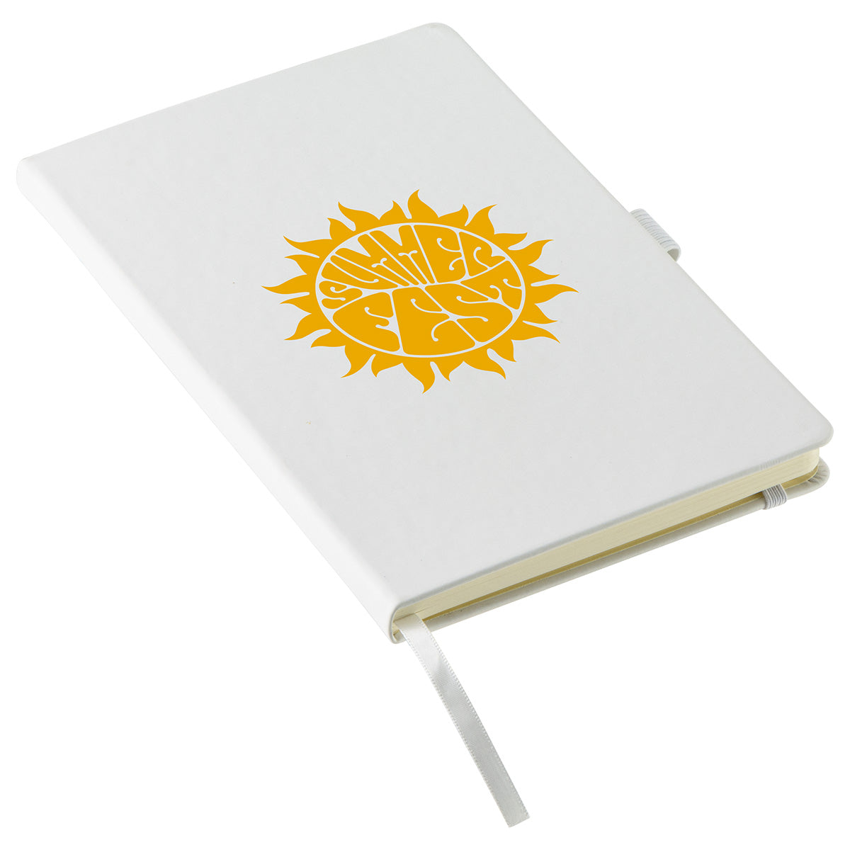 Black Elan Hardcover Journal with Pen Loop and Inner Pocket