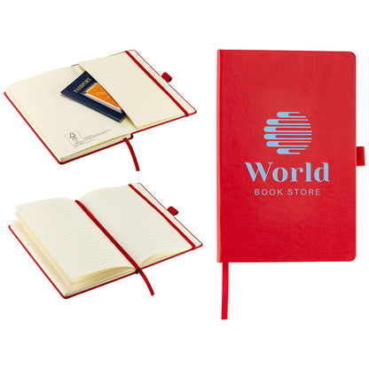 Elan Hardcover Journal with Pen Loop and Inner Pocket