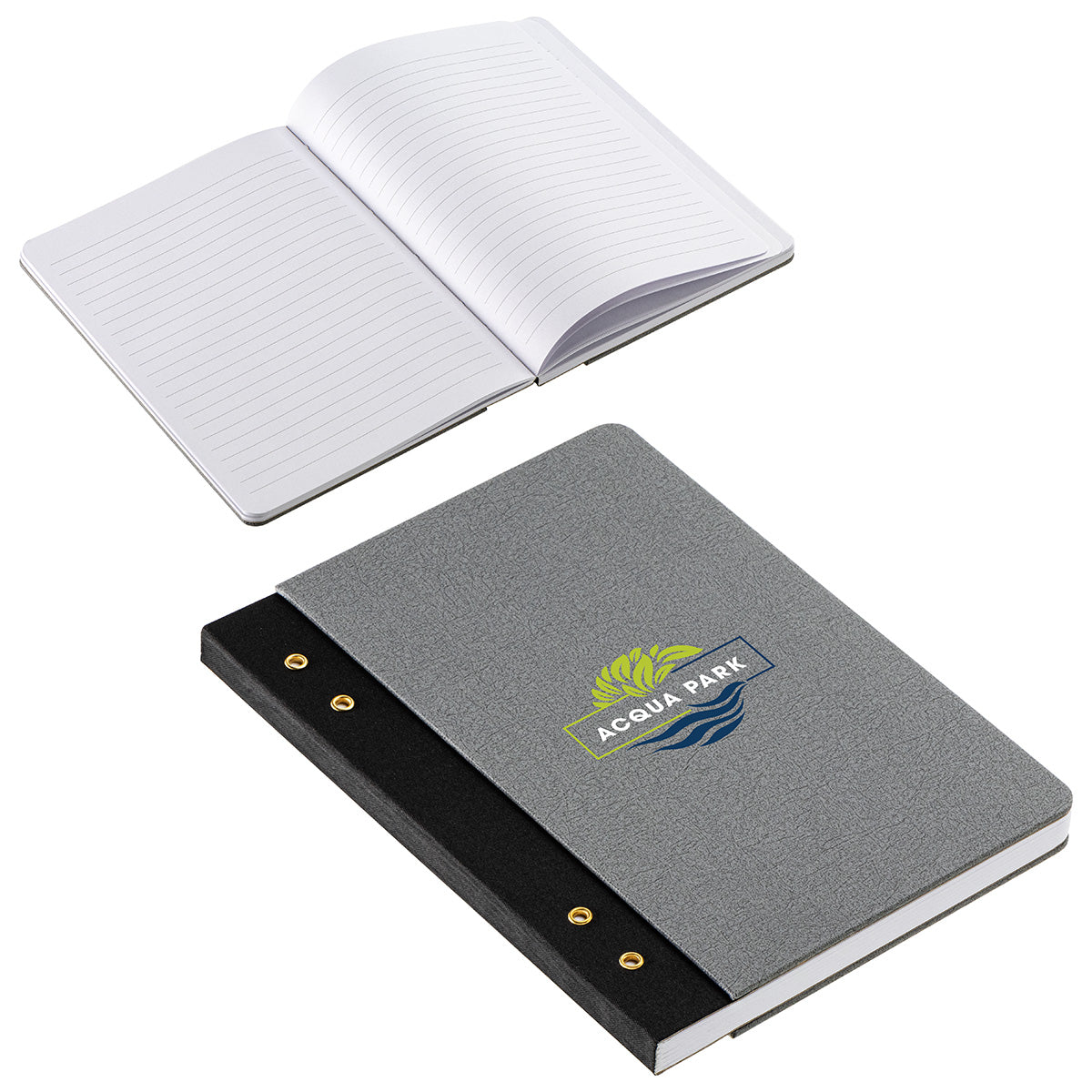 Executive FSC® Journal with Textured Grommet Spine