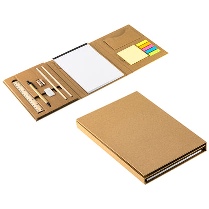 Natural Journeyman Pad Portfolio with Ruler & Pencil