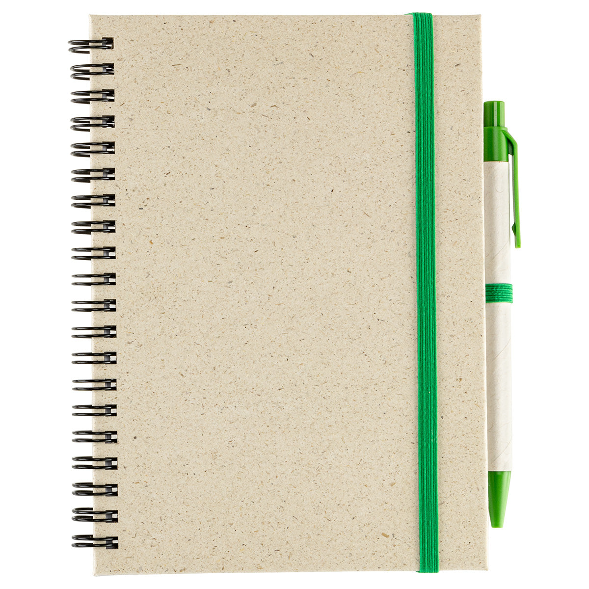 Prairie Fragrant Grass Recycled Spiral Notebook with Pen