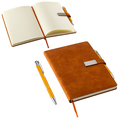 Thesis Hardcover Journal with Magnetic Closure & Pen