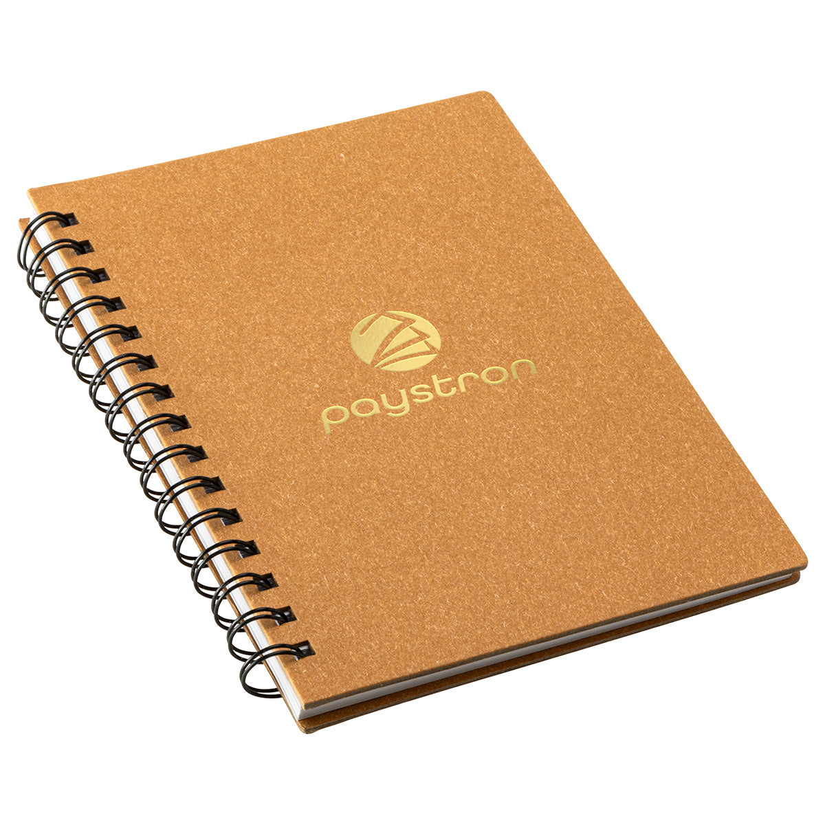 Brown Wildwood Cardboard Spiral Notebook