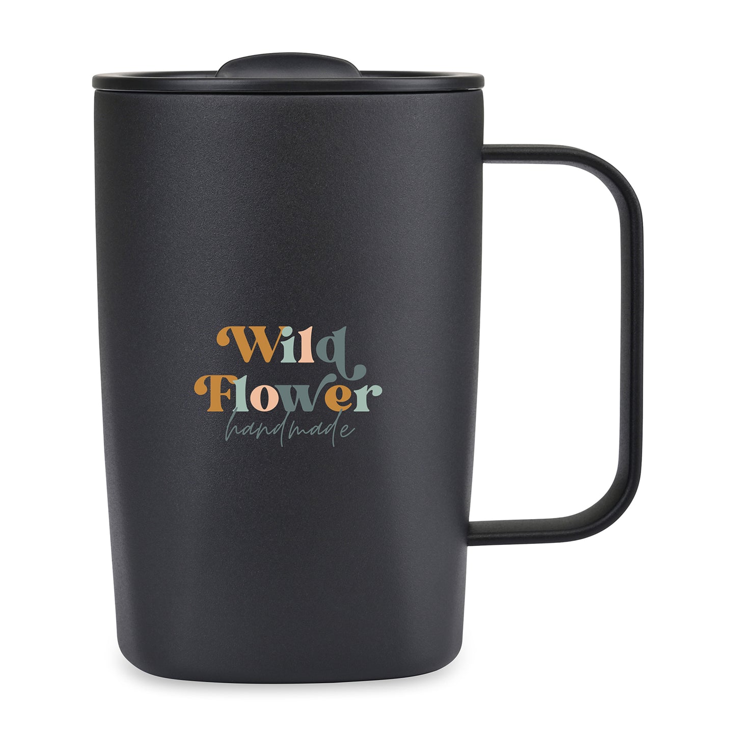 Black Aviana™ Rowan Recycled Mug - 15 Oz.