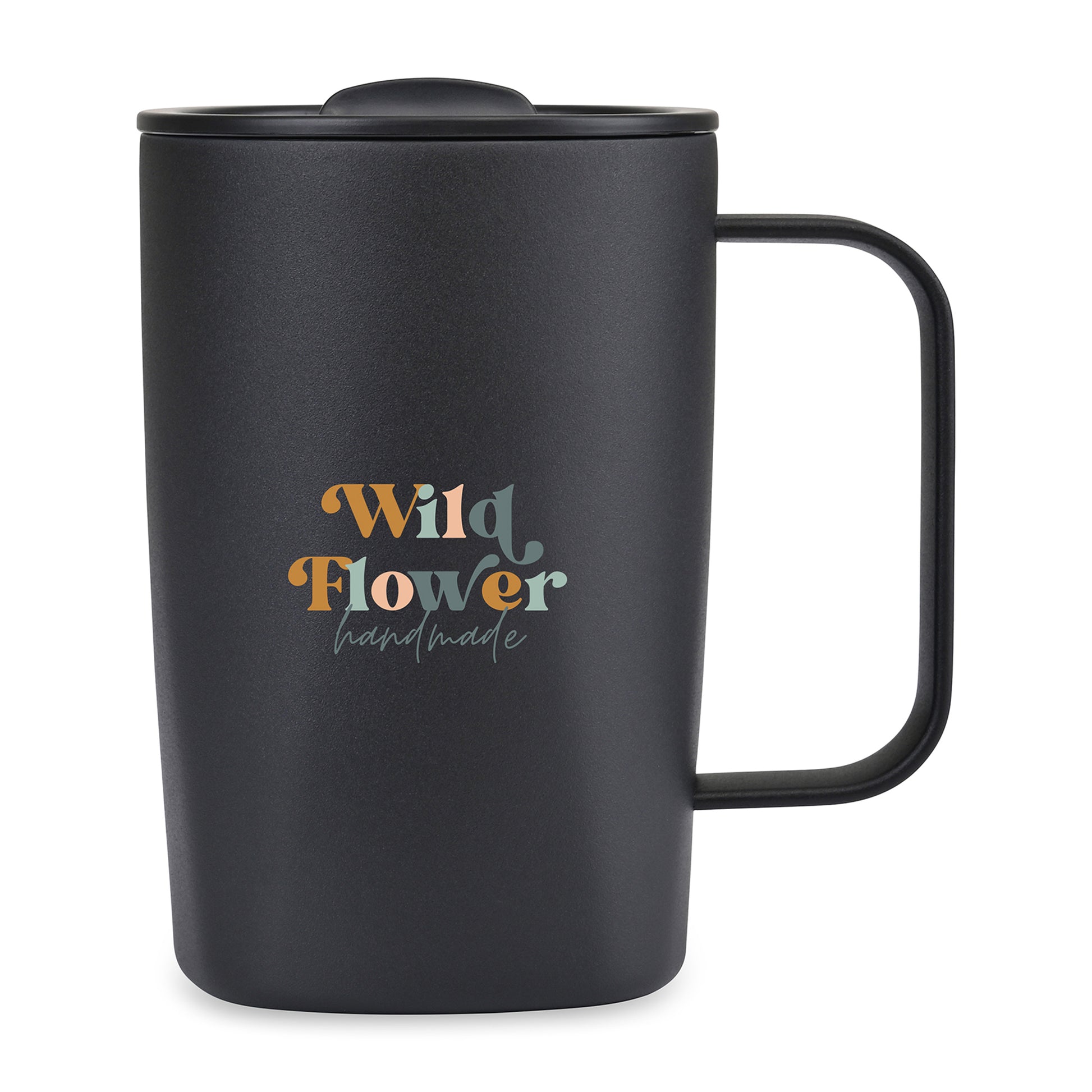 Black Aviana™ Rowan Recycled Mug - 15 Oz.