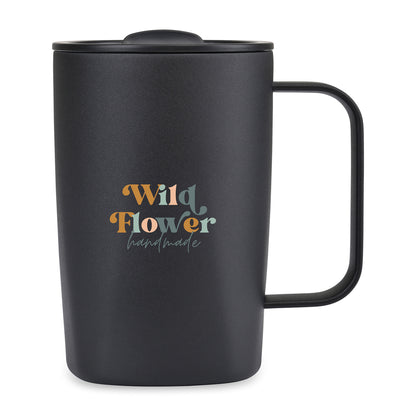 Black Aviana™ Rowan Recycled Mug - 15 Oz.