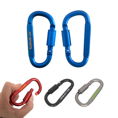 Black Best Buddy Tools ® D-Ring Carabiner with Lock