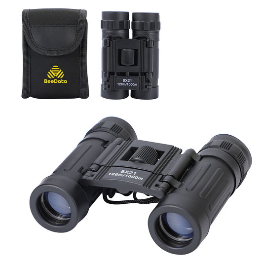 Black Best Buddy Tools® 8x21 Compact Pocket Binocular