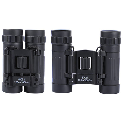 Black Best Buddy Tools® 8x21 Compact Pocket Binocular