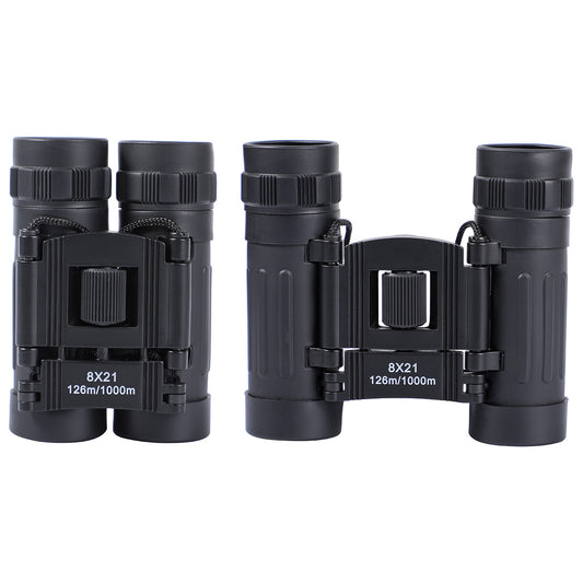 Black Best Buddy Tools® 8x21 Compact Pocket Binocular