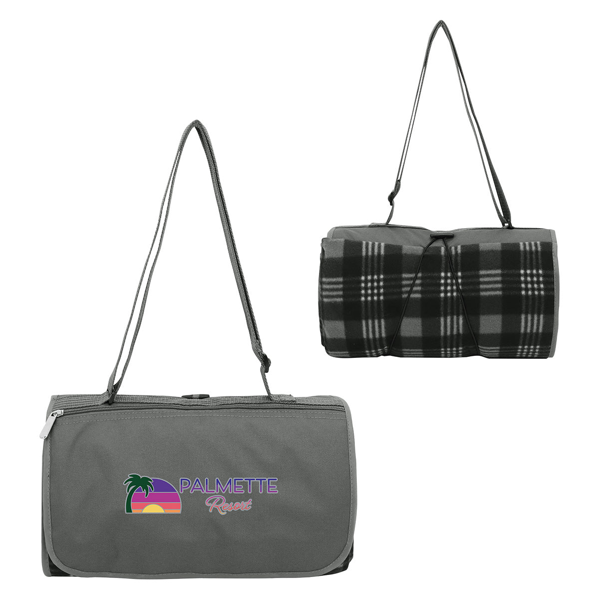 Premium Barrel Fleece Picnic Blanket