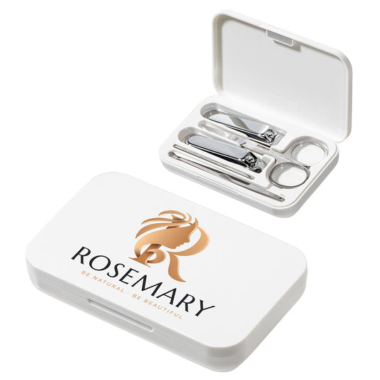 White TravelMate Manicure Kit