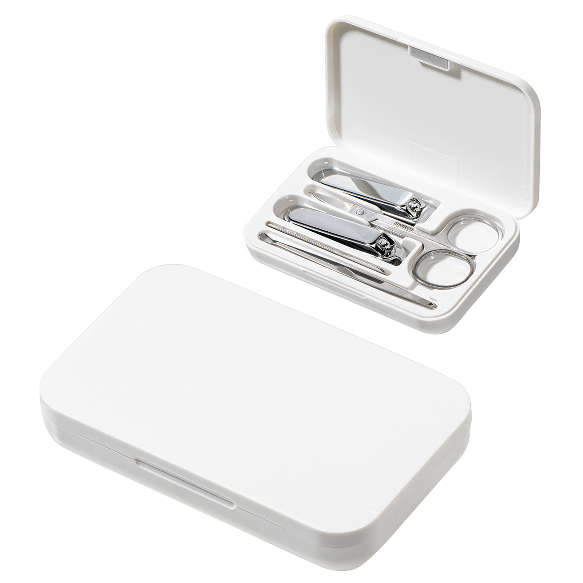 White TravelMate Manicure Kit