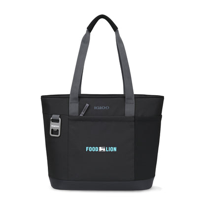 Black Igloo® Day Chiller Tote 20 Can Soft Cooler