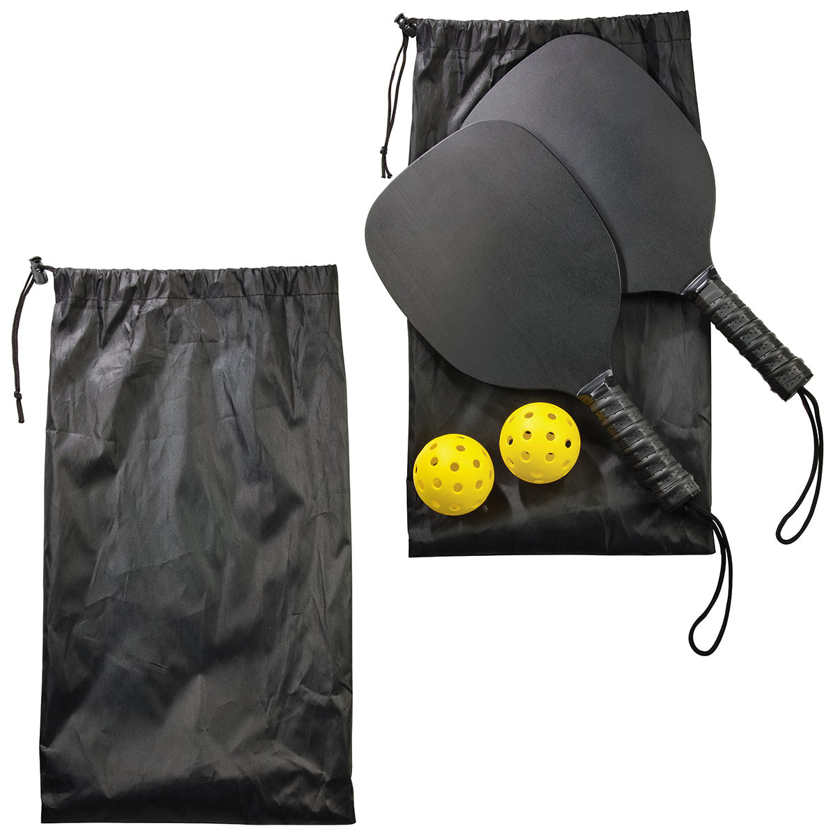 Black Rally Pickleball Set