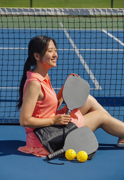 Black Rally Pickleball Set