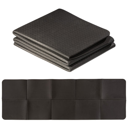 Dark Gray Serenity Foldable Yoga Mat