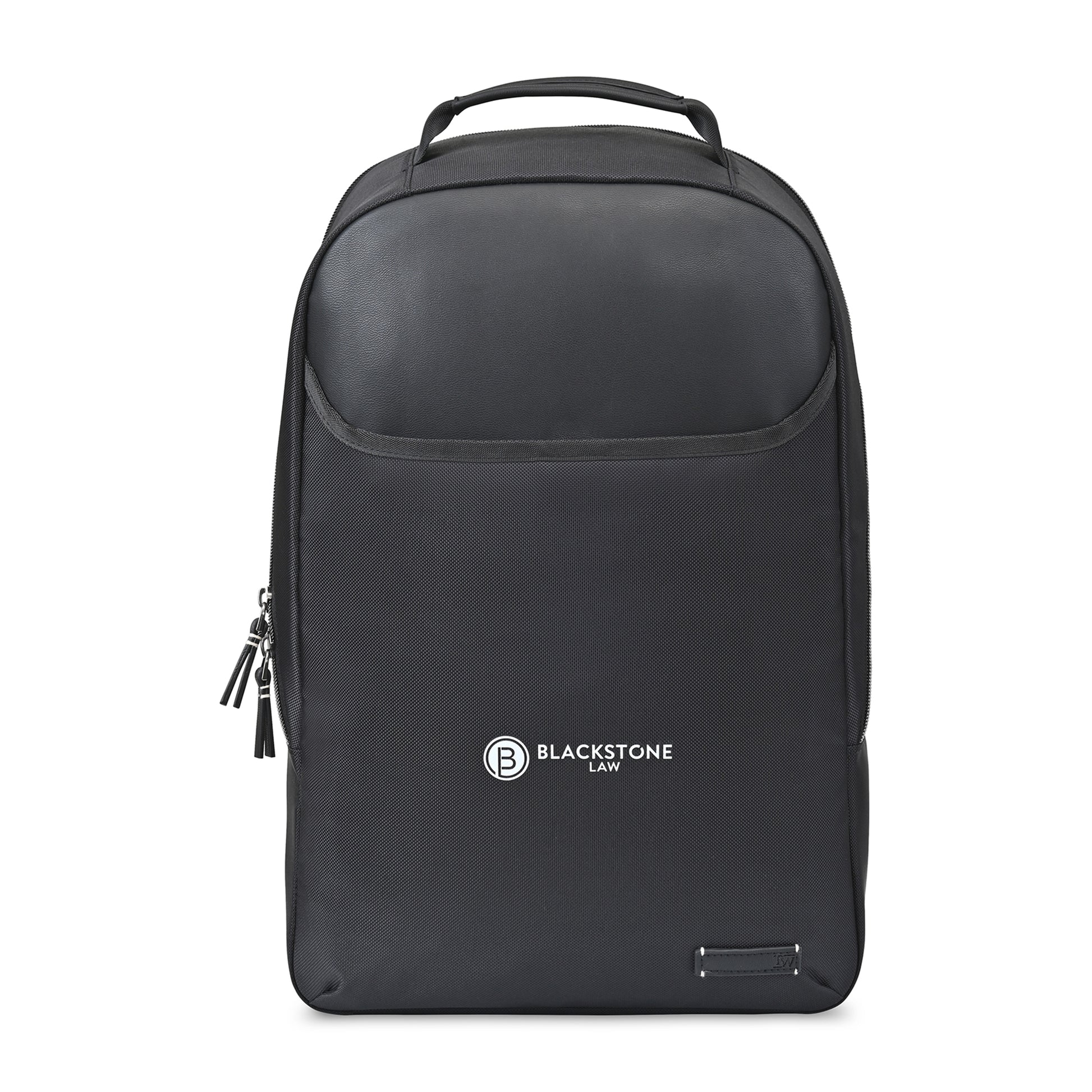 Black Travis & Wells® Lennox Laptop Backpack