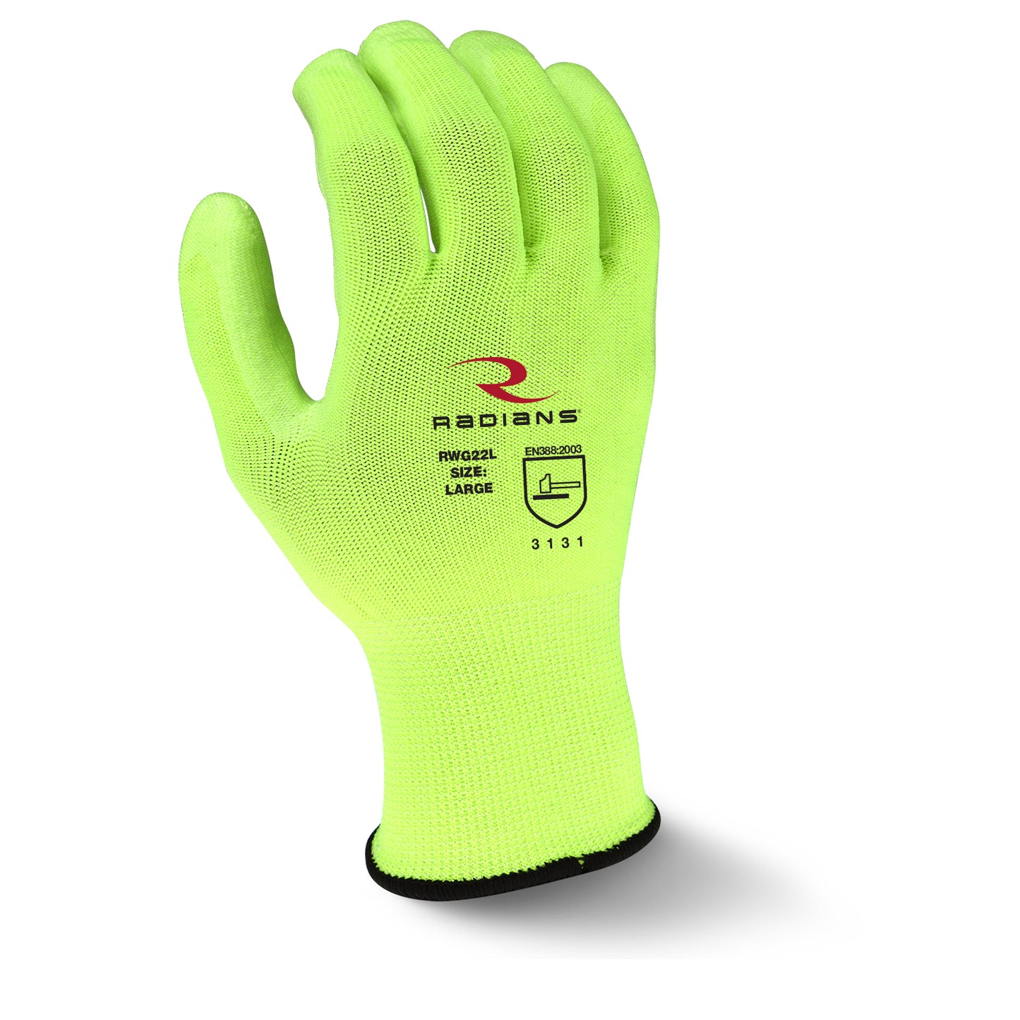 RWG22 High Visibility Work Glove - Size L