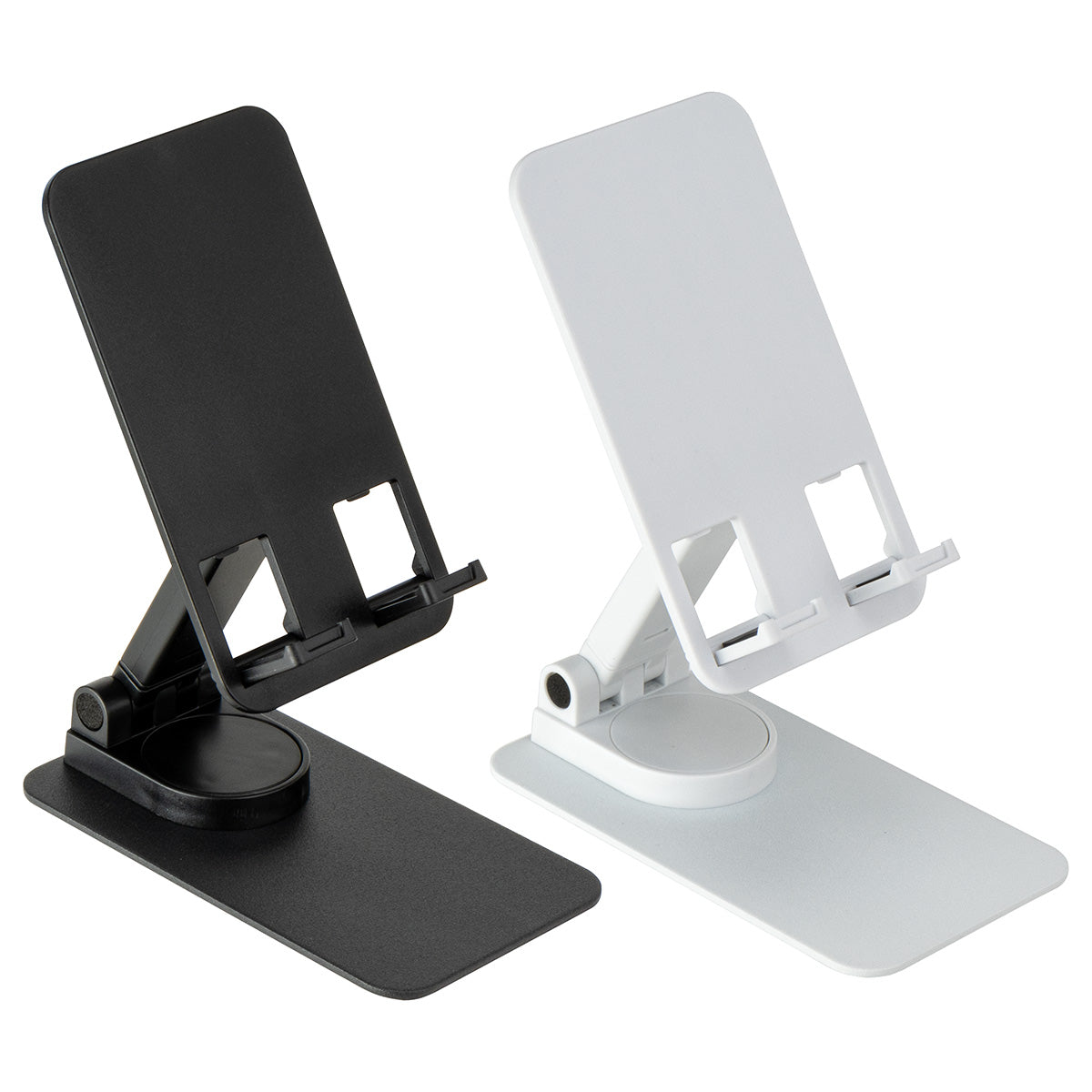 Black Ellipse 360 Degree Rotation Heavy Duty Phone Stand