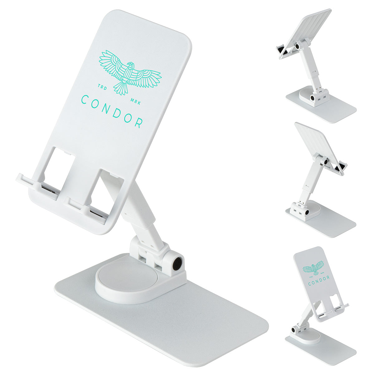 Black Ellipse 360 Degree Rotation Heavy Duty Phone Stand