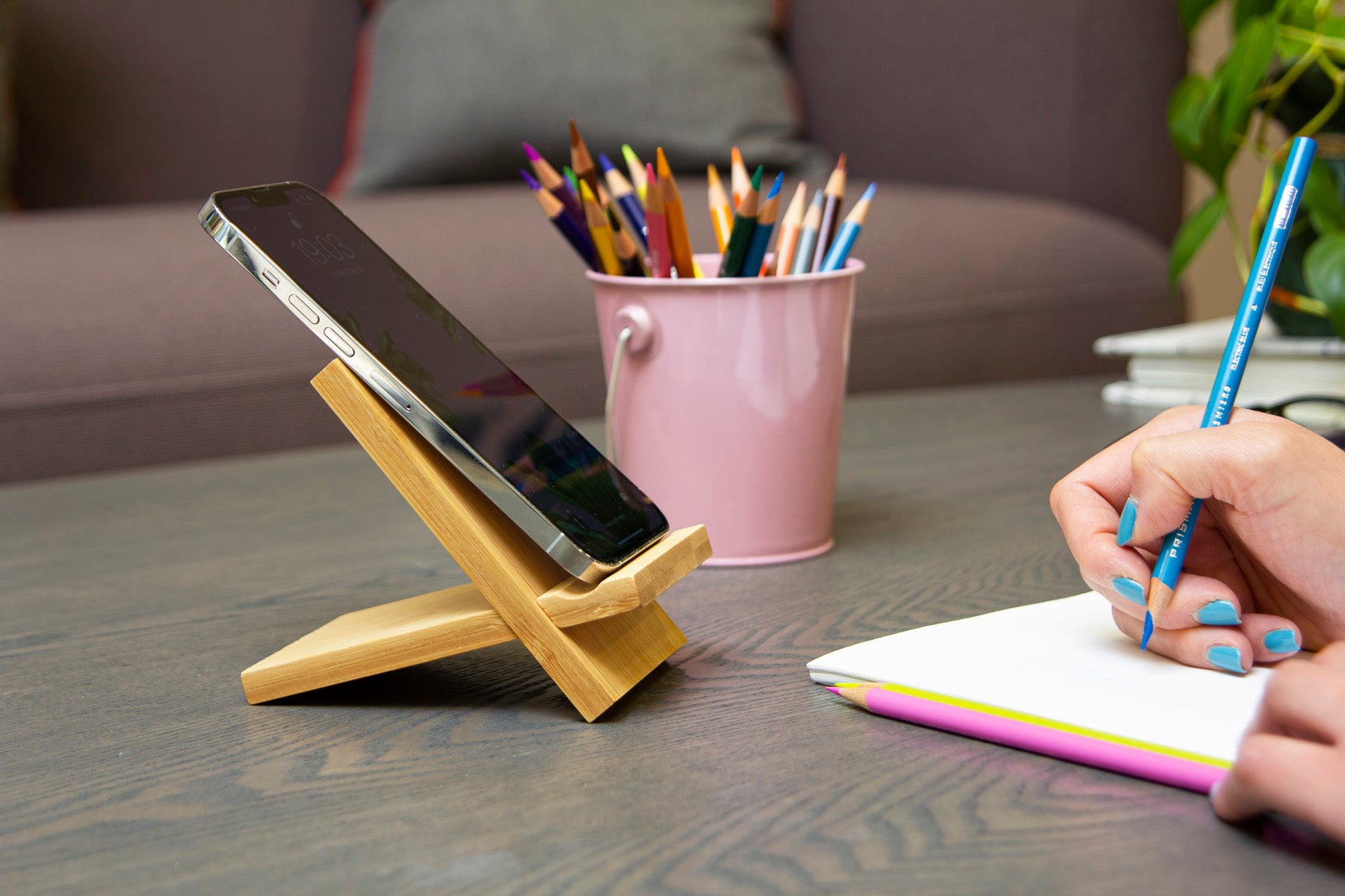 Bamboo Bamboo Portable Phone Stand