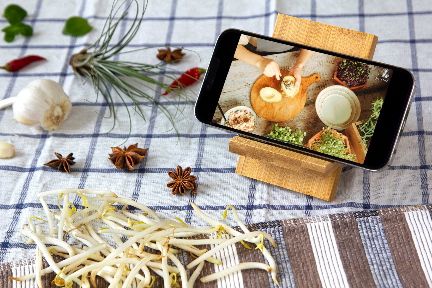 Bamboo Bamboo Portable Phone Stand