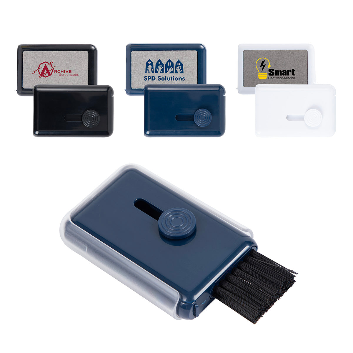 Black Whisk Portable Screen Cleaner & Keyboard Brush