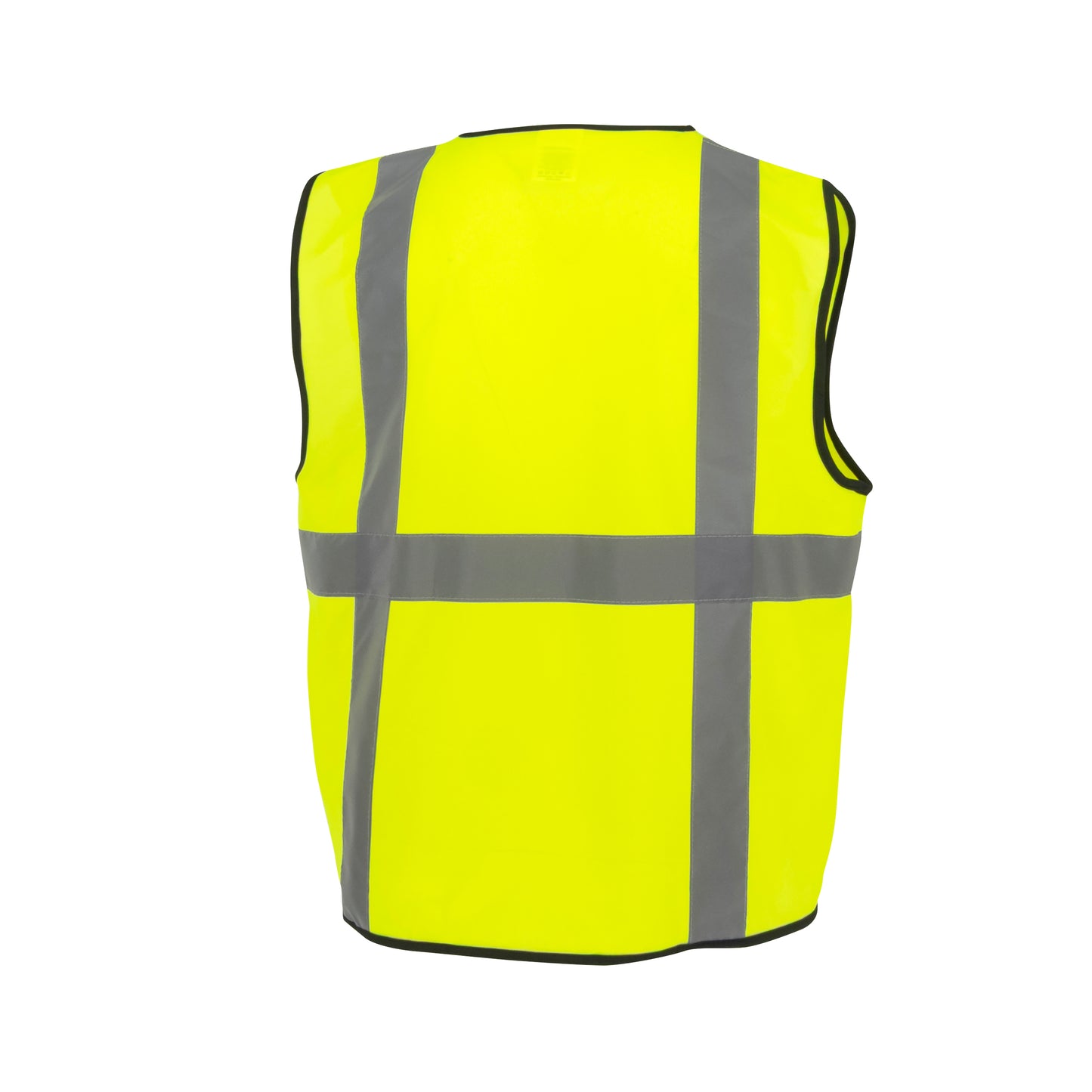 SV7E Economy Type R Class 2 Solid Surveyor Safety Vest - Green - Size 2X-3X