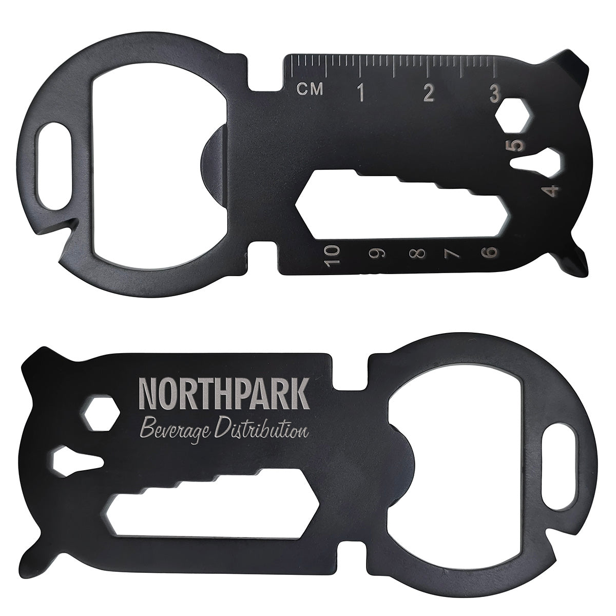 Black Best Buddy Tools ® Bottle Opener Multi-Tool