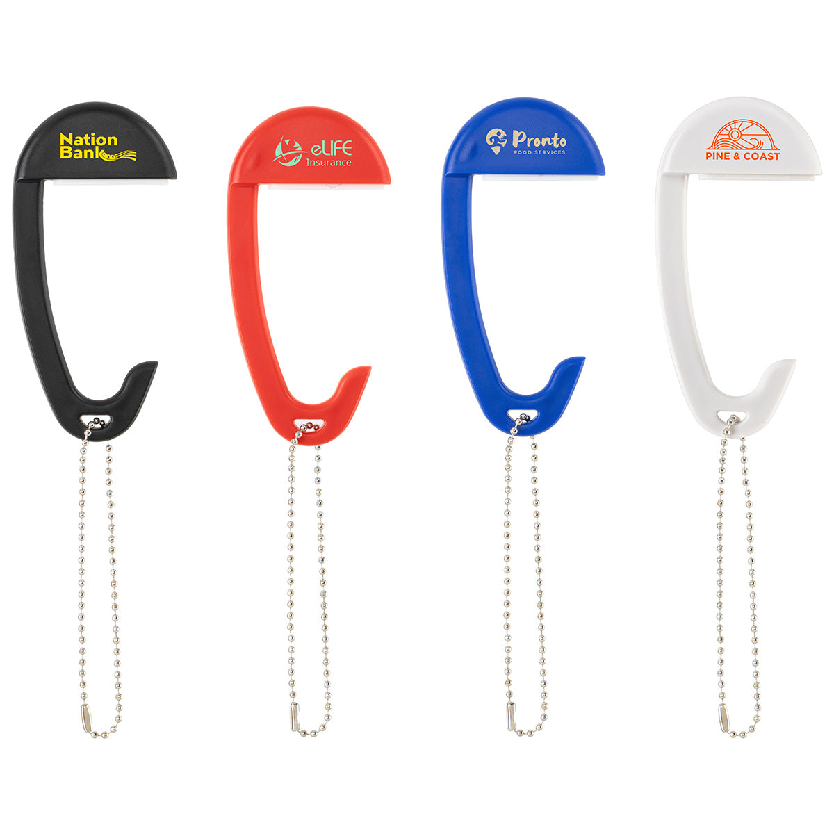 Black Cloak Bag Hanger for Tables