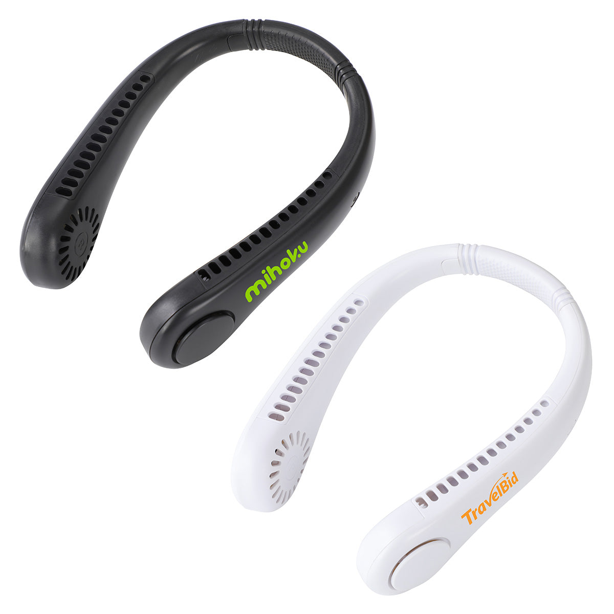 Black Cyclone Dual Airflow Neck Fan