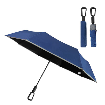 Ridgeline 46" Arc Reflective Umbrella with Carabiner Handle