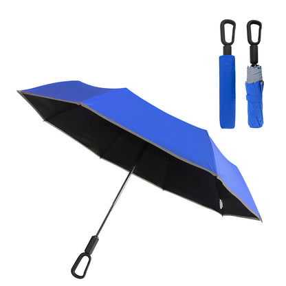 Ridgeline 46" Arc Reflective Umbrella with Carabiner Handle