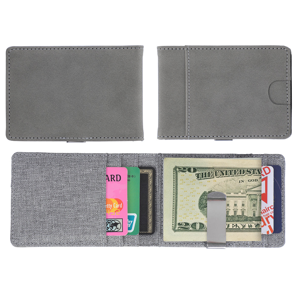 Best Buddy Tools® Slim Wallet with Money Clip