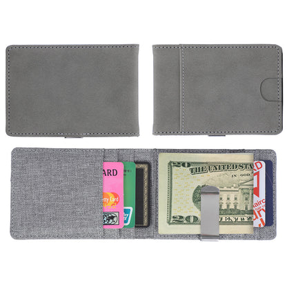 Best Buddy Tools® Slim Wallet with Money Clip
