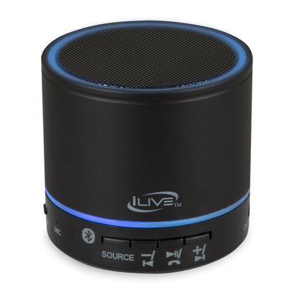 Black iLive™ Portable Wireless Speaker